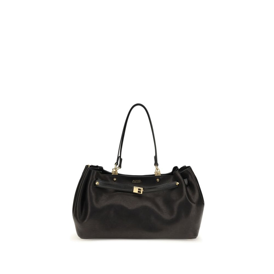 Black Calf Leather Bos Taurus Shoulder Bag