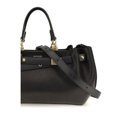 Black Calf Leather Bos Taurus Shoulder Bag