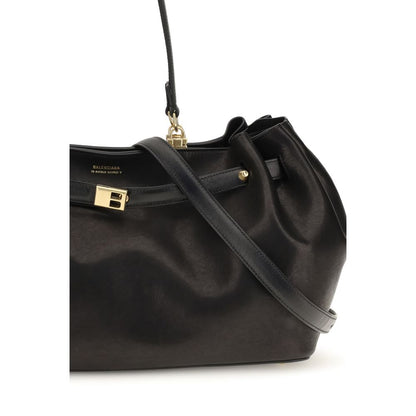 Black Calf Leather Bos Taurus Shoulder Bag