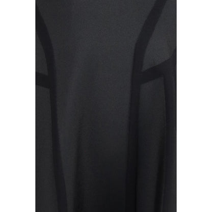 Black Polyester Cocktail Dress