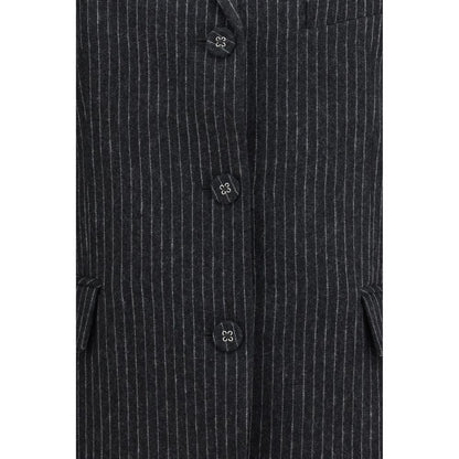 Gray Wool Oves Aries Blazer