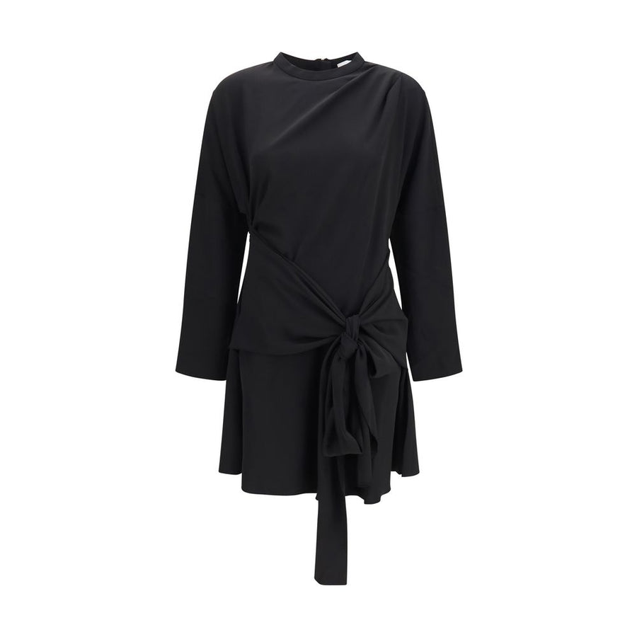 Black Recycled Polyester Cocktail Dress
