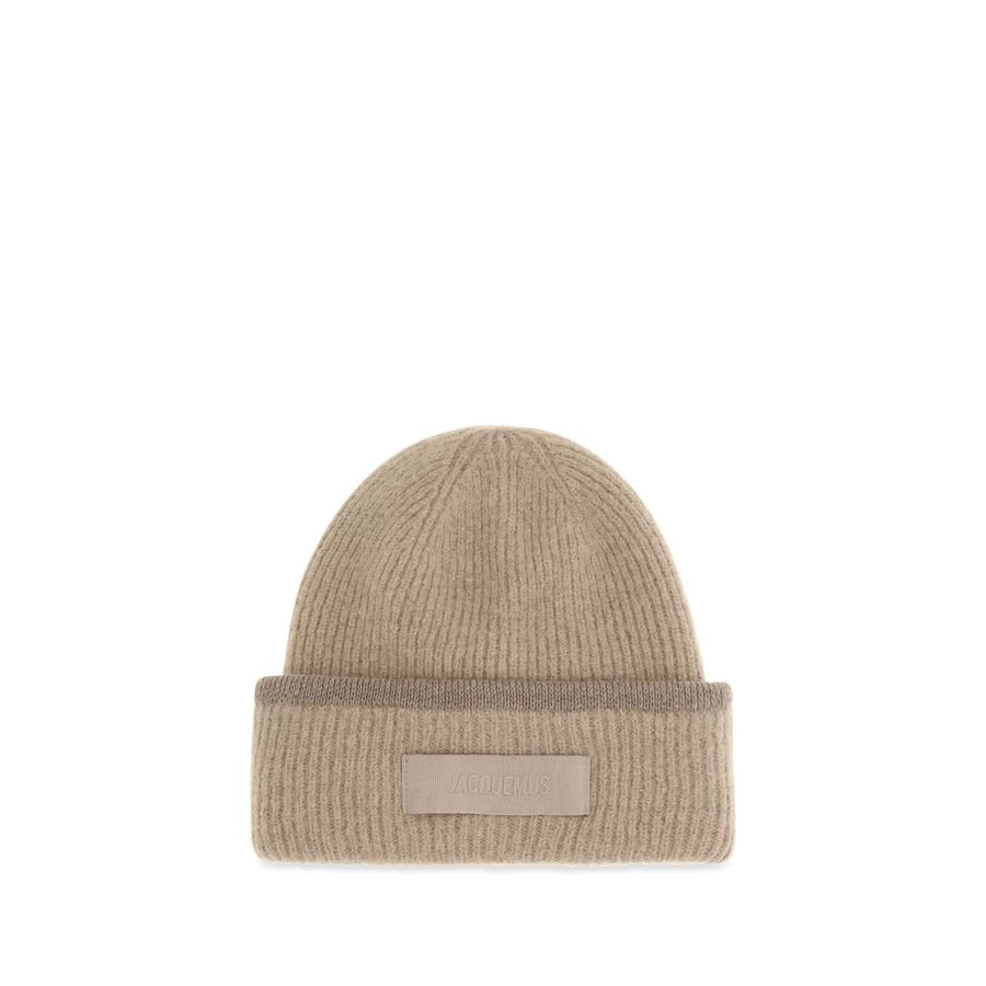 Beige Alpaca Vicugna Pacos Beanie