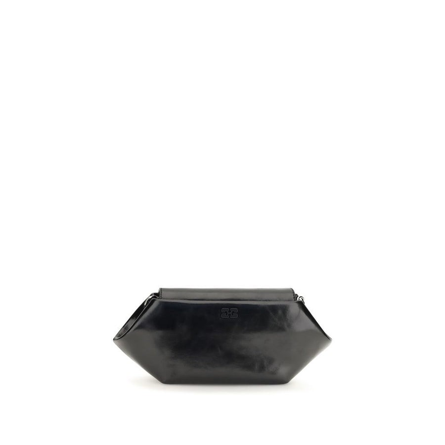 Black Polyethylene Shoulder Bag