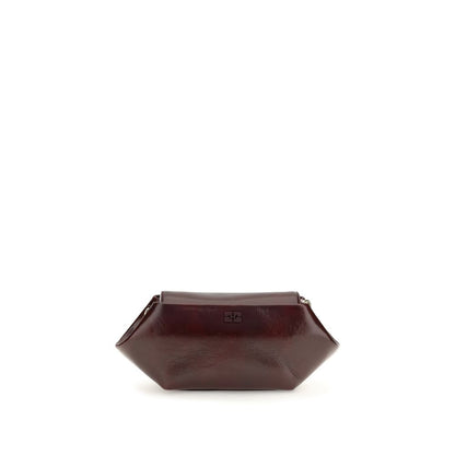 Bordeaux Polyethylene Shoulder Bag