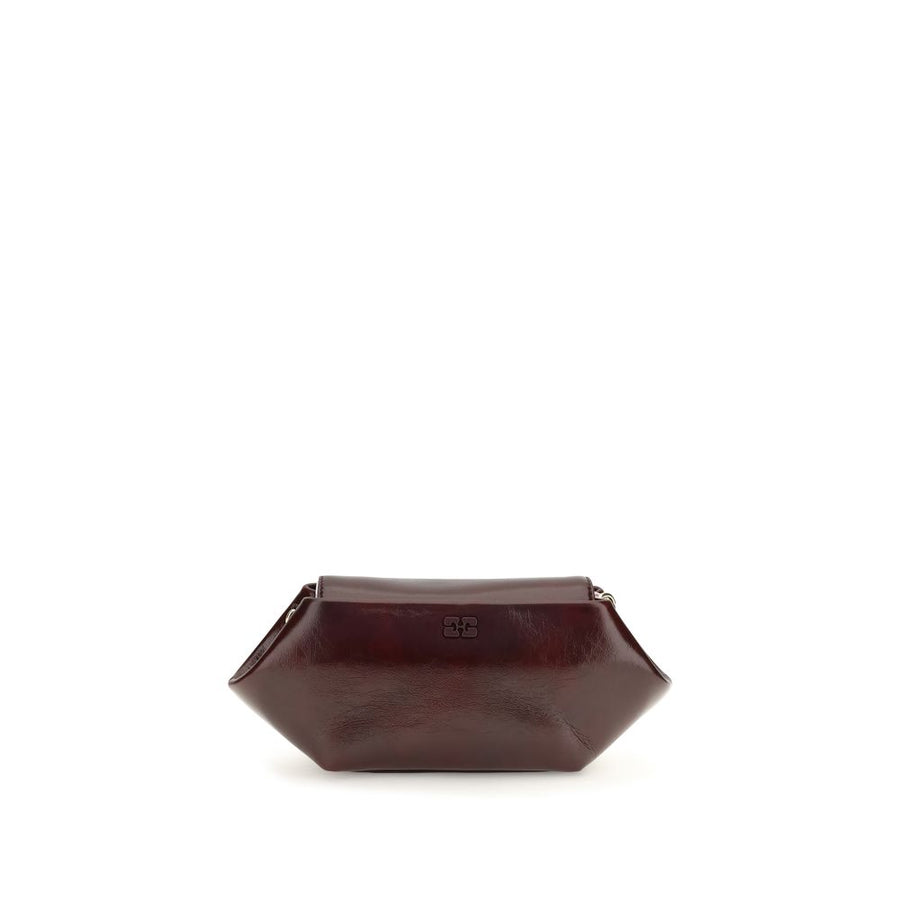 Bordeaux Polyethylene Shoulder Bag