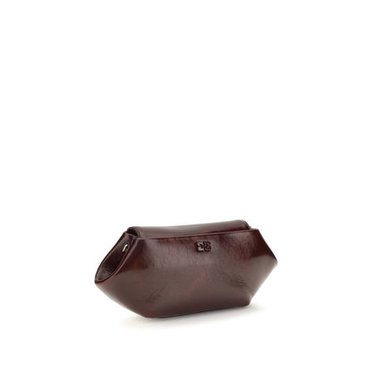 Bordeaux Polyethylene Shoulder Bag