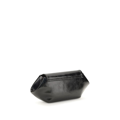 Black Polyethylene Shoulder Bag