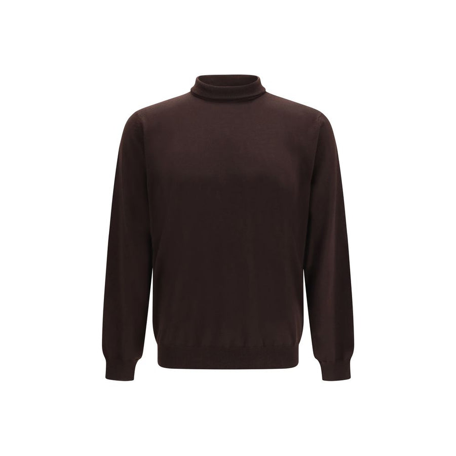 Brown Wool Oves Aries Sweatshirt