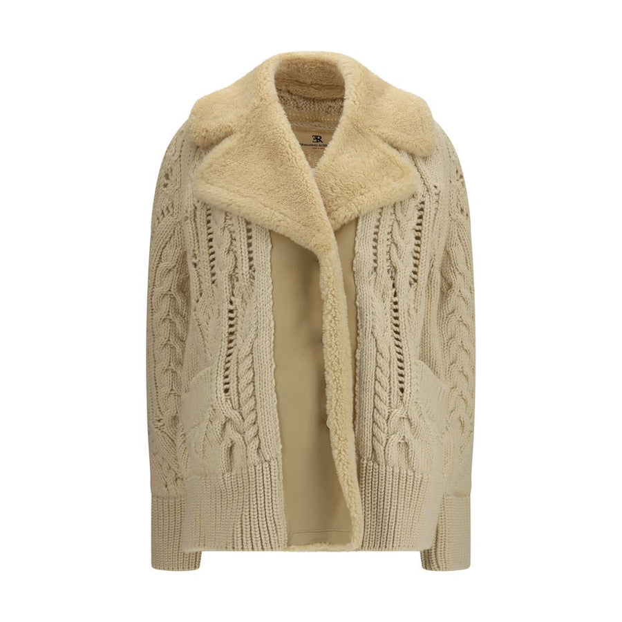 Beige Wool Oves Aries Sweatshirt