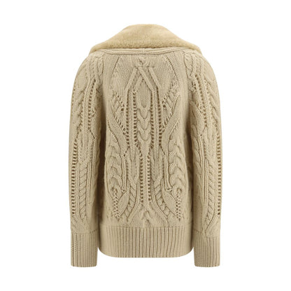 Beige Wool Oves Aries Sweatshirt