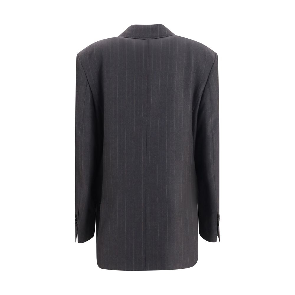 Gray Wool Oves Aries Blazer
