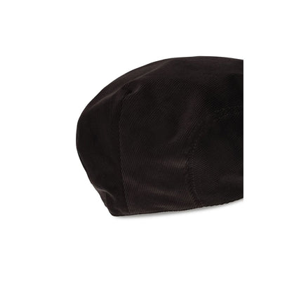 Brown Cotton Fatcap Hat