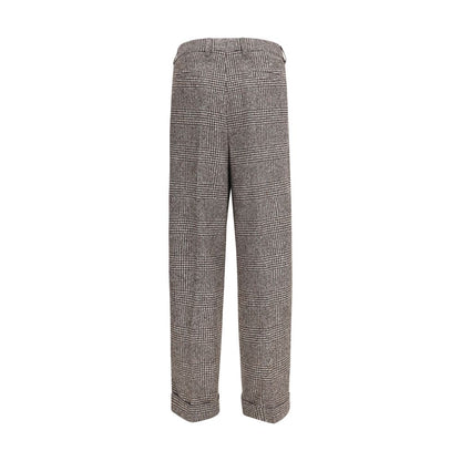 Brown Alpaca Vicugna Pacos Pants