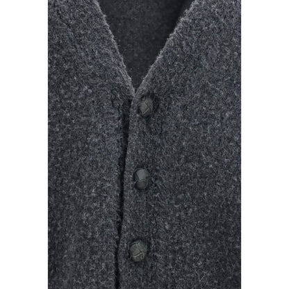Gray Wool Oves Aries Cardigan