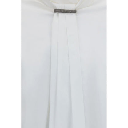 White Cotton Blouse