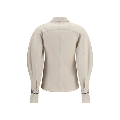 Beige Cotton Shirt