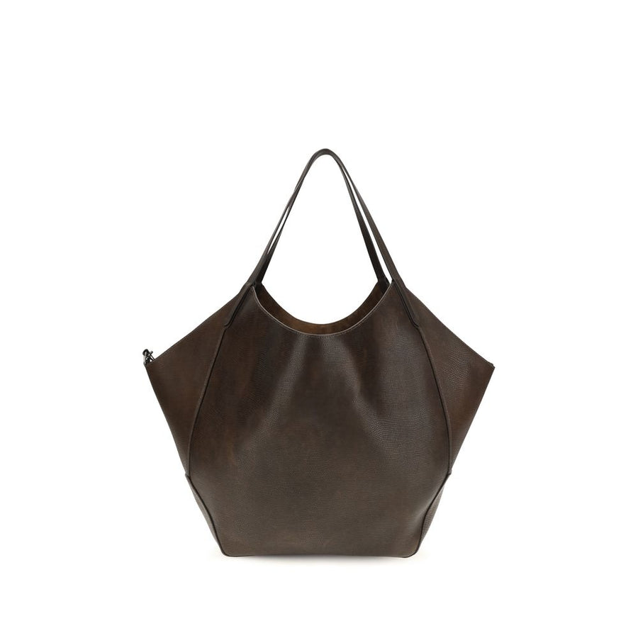 Brown Calf Leather Bos Taurus Handbag