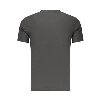 Black Cotton Men's T-Shirt