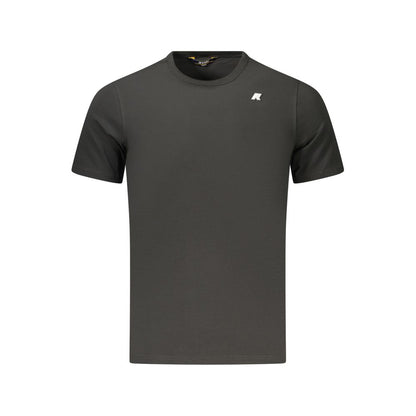 Black Cotton Men's T-Shirt