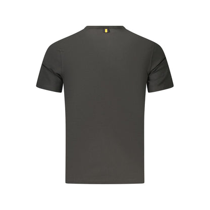 Black Cotton Men's T-Shirt