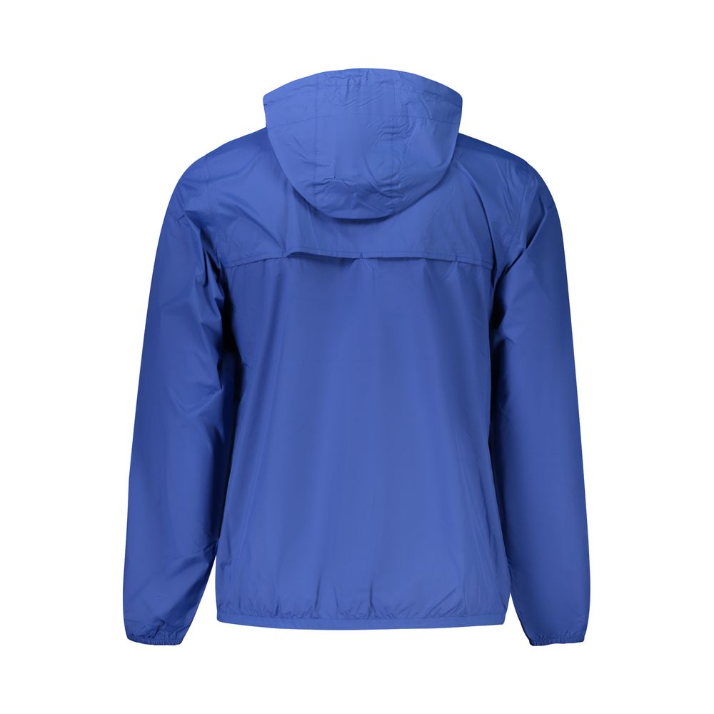 Blue Polyamide Men's Jacket