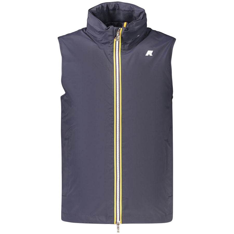 Blue Nylon Men's Jacket