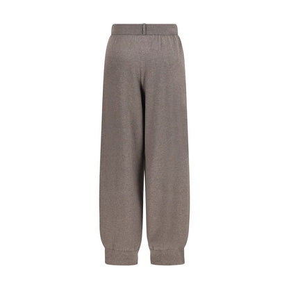 Gray Wool Oves Aries Casual Pants