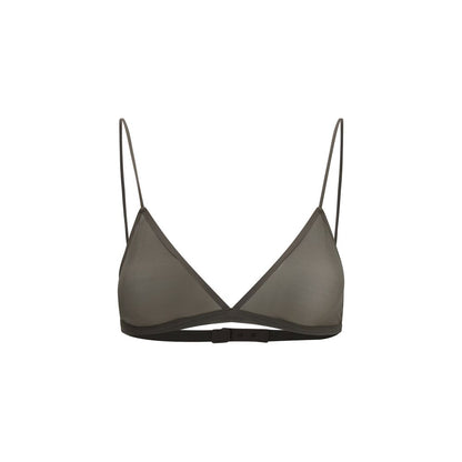 Gray Nylon Bra