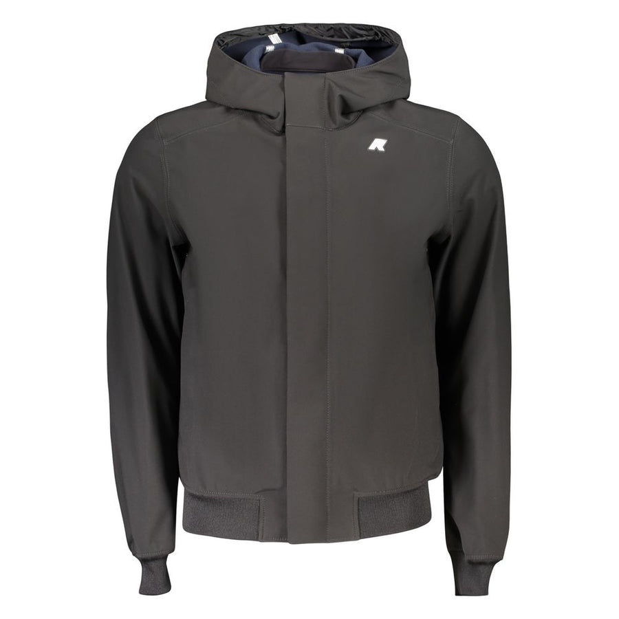 Black Polyester Men's Jacket