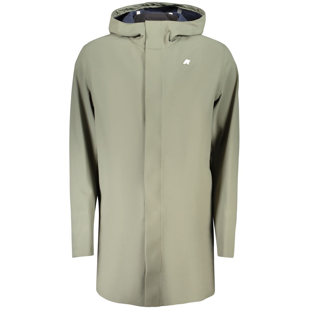 Verde Polyester Mens Jacket