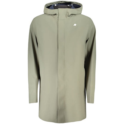 Verde Polyester Mens Jacket