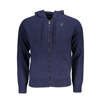 Blue Wool Men's Pullover