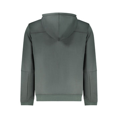 Green Polyester Menswear Sweatshirt