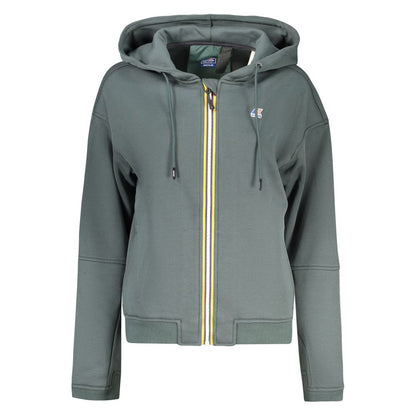 Green Polyester Women's Sweatshirt