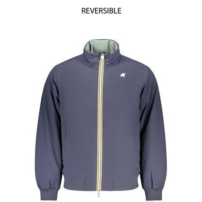 Blue Polyamide Men's Jacket