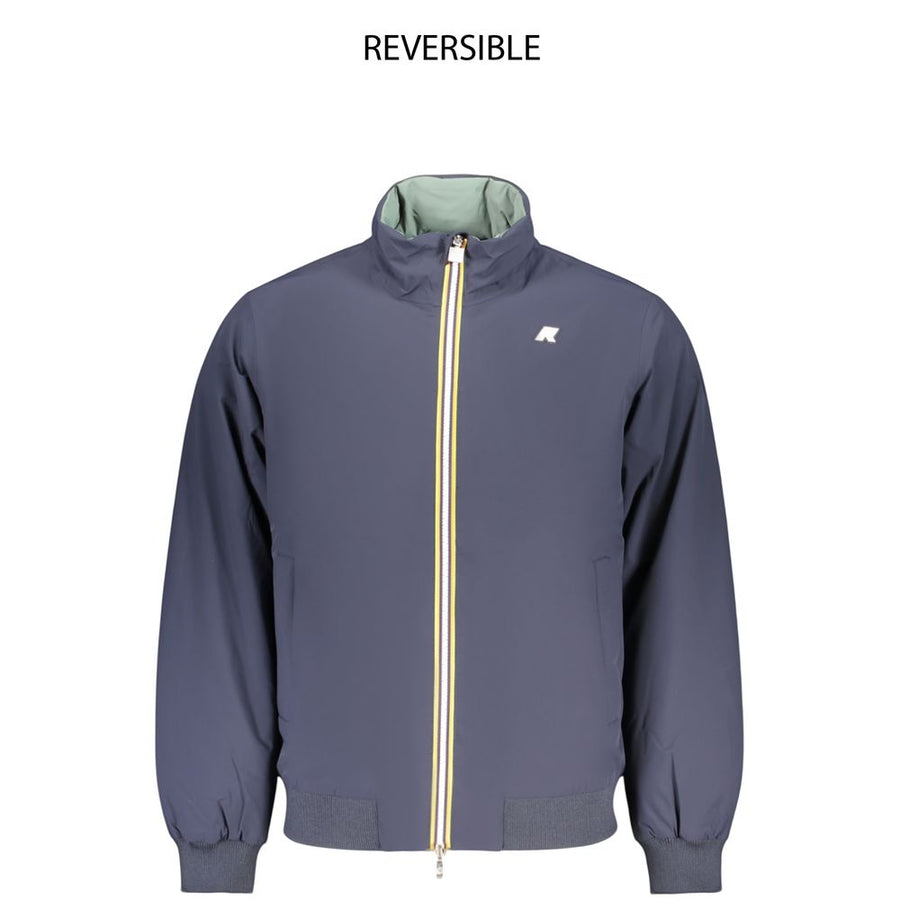 Blue Polyamide Men's Jacket