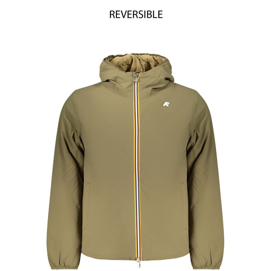 Green Nylon Men's Jacket