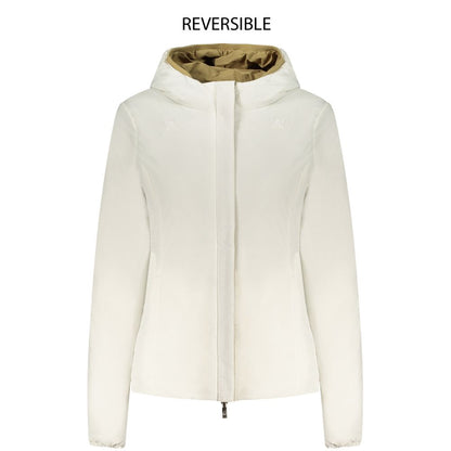 Beige Nylon Shell Jacket