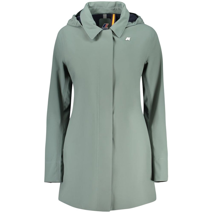 Verde Poliestere Donna Giacca