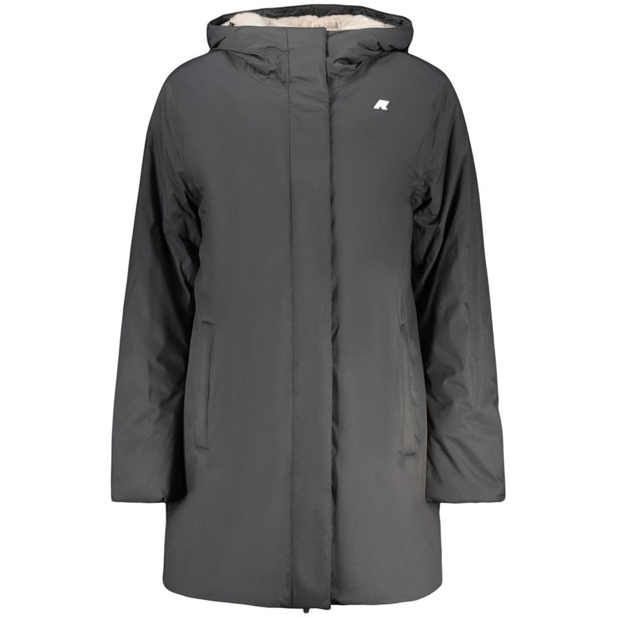 Black Polyester Women's Jacket