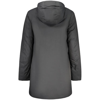 Black Polyester Women's Jacket