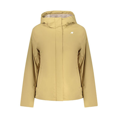 Beige Nylon Shell Jacket