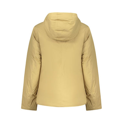 Beige Nylon Shell Jacket
