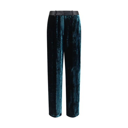 Bicolor Viscose Dress Pants