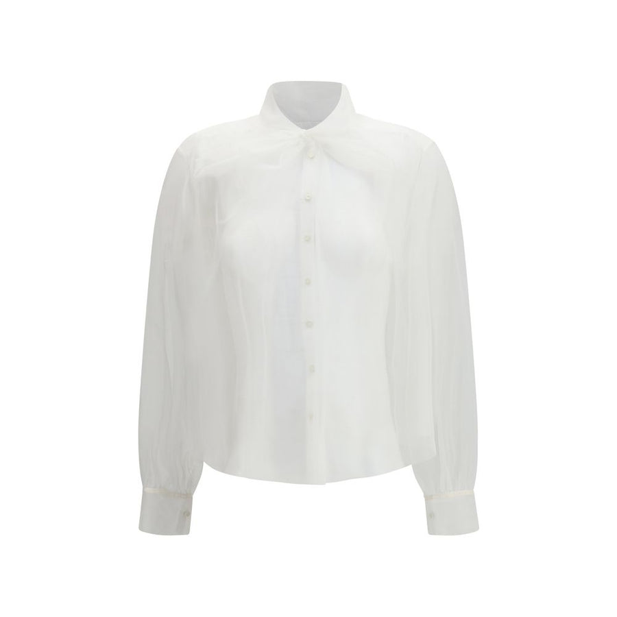 White Polyester Shirt