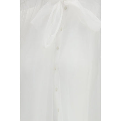 White Polyester Shirt