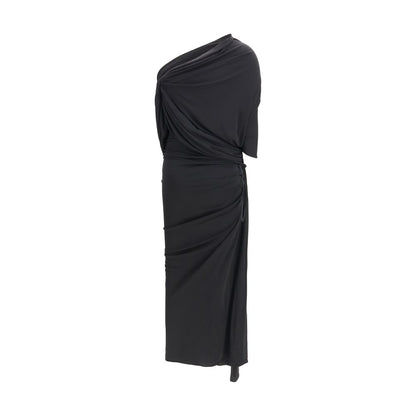 Black Viscose Cocktail Dress