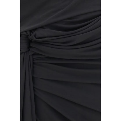 Black Viscose Cocktail Dress