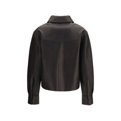 Black Lamb Leather Leather Jacket